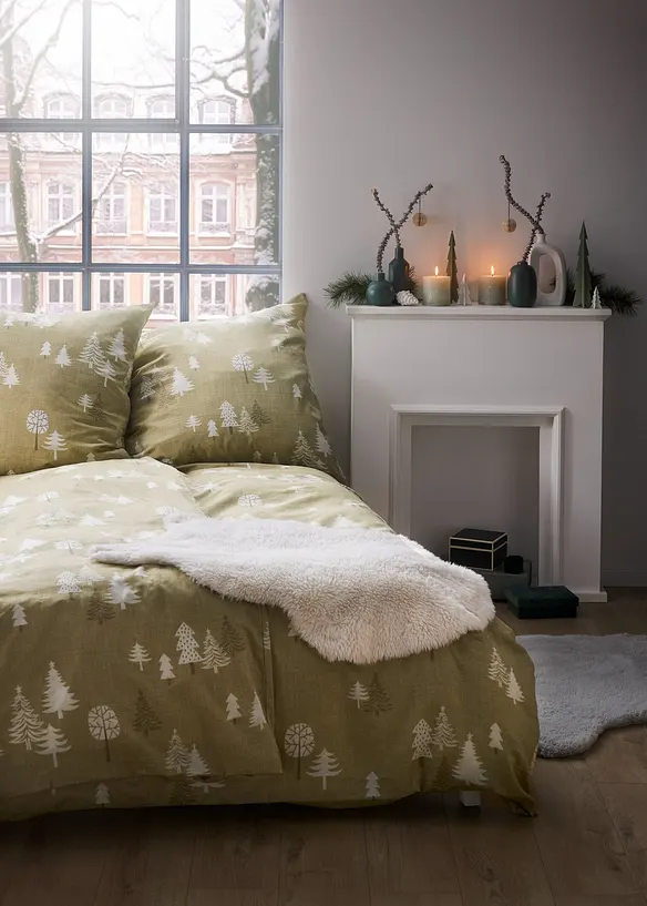 Biancheria da letto con alberi, bonprix