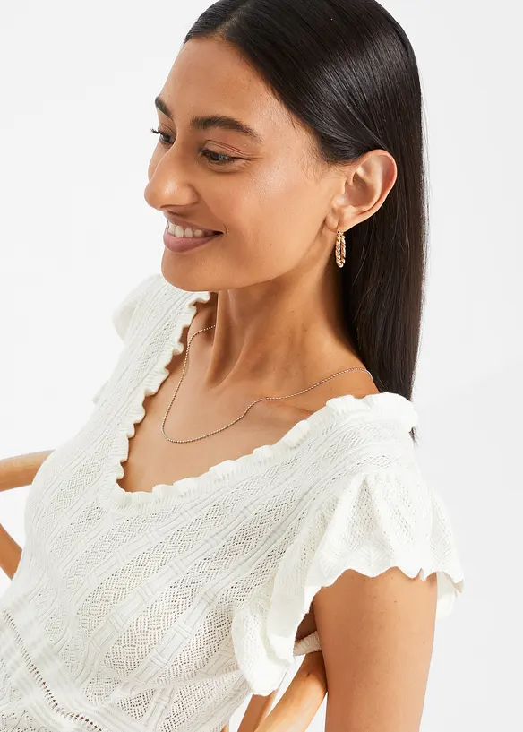 Maglia in misto viscosa morbido, bonprix