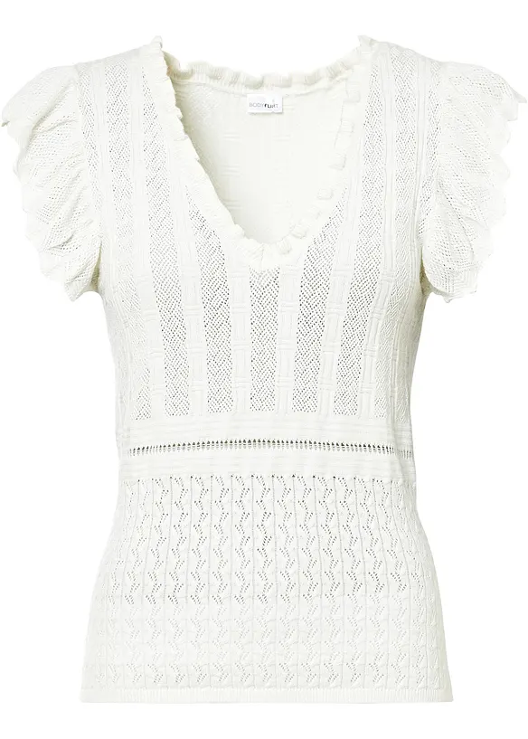 Maglia in misto viscosa morbido, bonprix