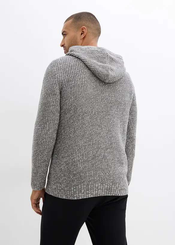 Maglione con cappuccio, bonprix