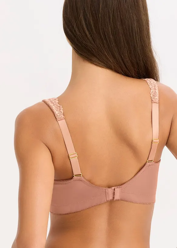 Reggiseno minimizer senza ferretto con spalline imbottite, bonprix