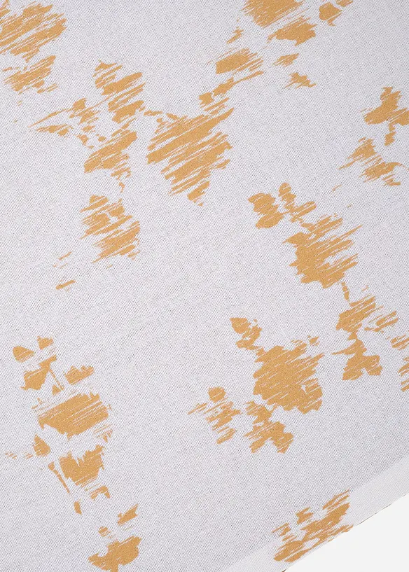 Runner da tavolo in cotone biologico con stampa lucida, bonprix