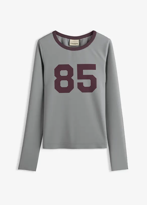 Maglia a maniche lunghe in jersey leggero, bonprix
