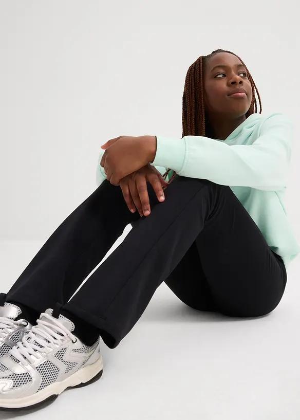 Leggings termici bootcut (pacco da 2), bonprix