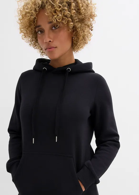 Abito in felpa di misto cotone, bonprix
