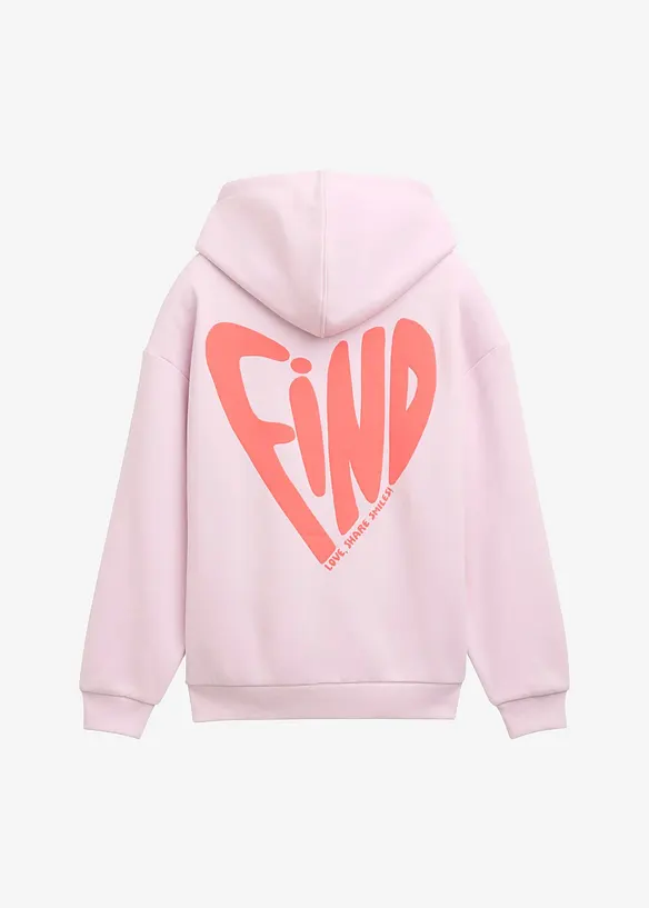 Felpa Tom Tailor con cappuccio e stampa sul retro, Tom Tailor