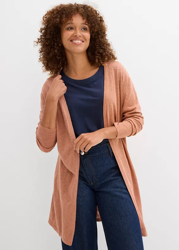 Cardigan lungo aperto, bonprix