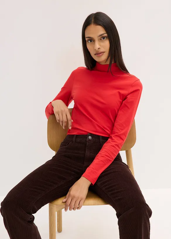 Pantaloni in velluto a coste flared, bonprix