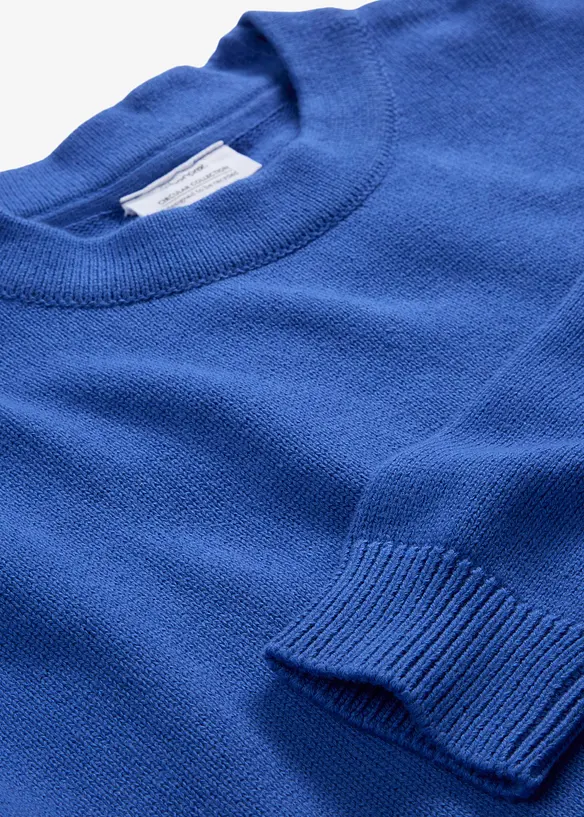 Maglione oversize in puro cotone, bonprix