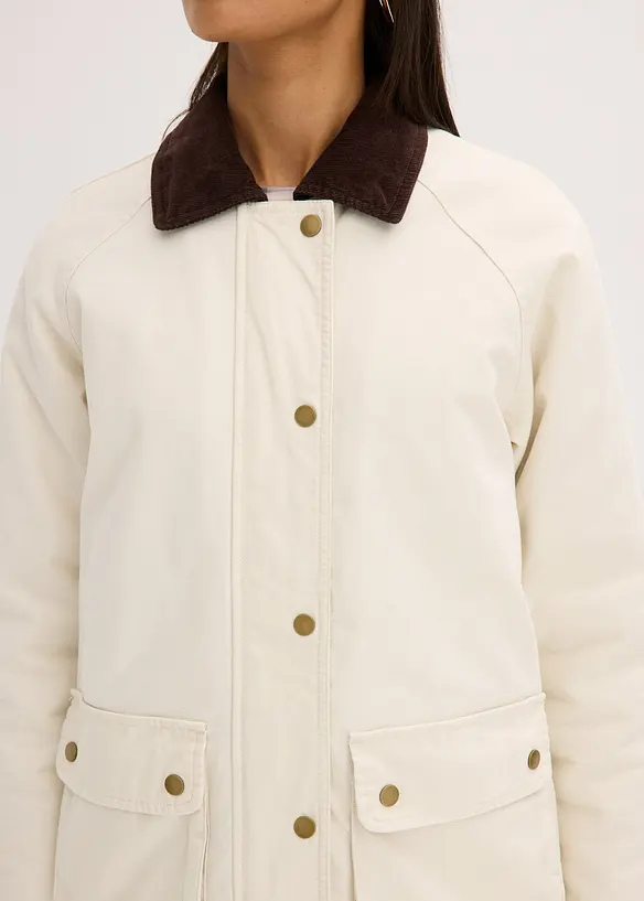Giacca in twill imbottita, bonprix