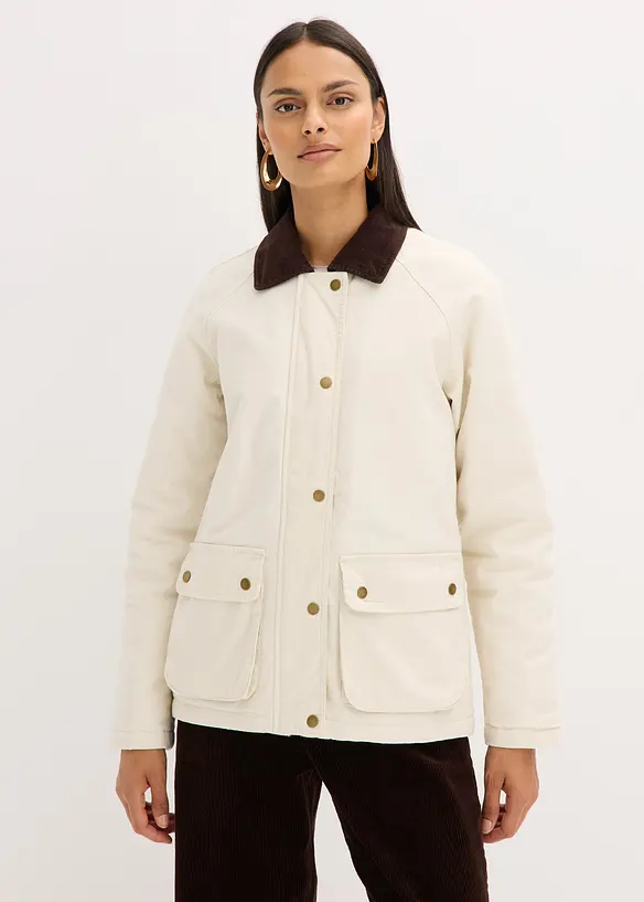 Giacca in twill imbottita, bonprix
