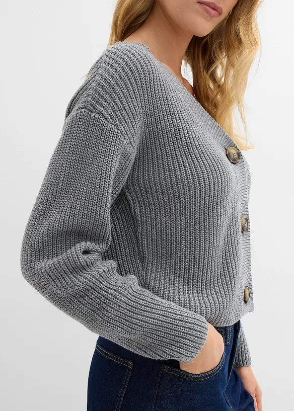 Maglione in filato grosso di puro cotone, bonprix