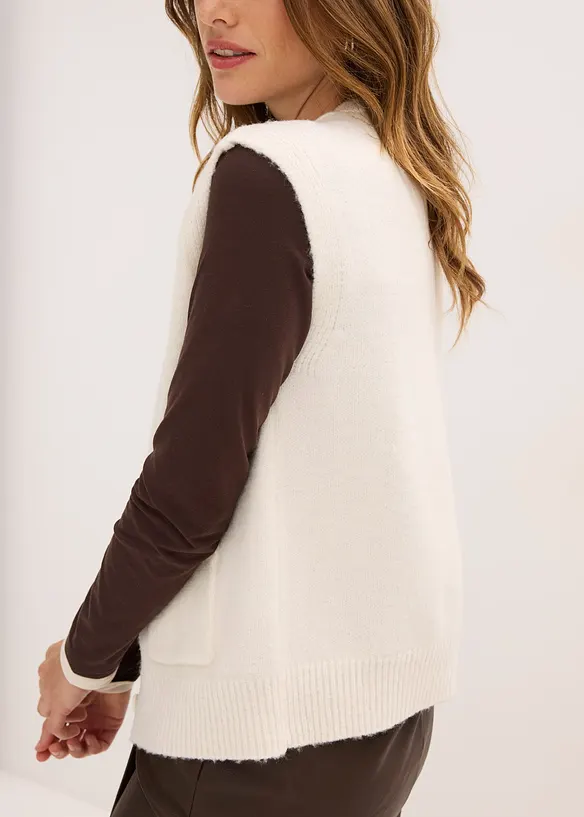 Gilet in maglia, bonprix