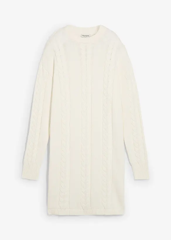 Abito in maglia di puro cotone, bonprix