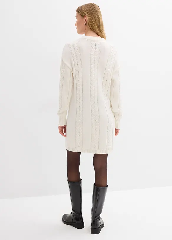 Abito in maglia di puro cotone, bonprix