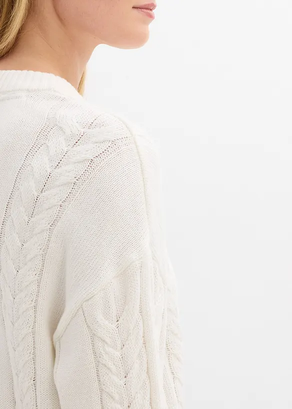 Abito in maglia di puro cotone, bonprix