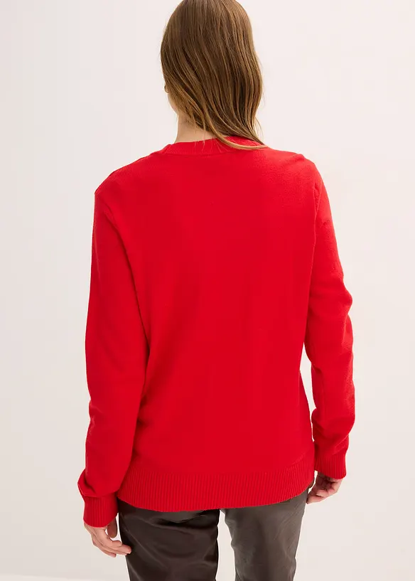 Cardigan lungo in soffice misto viscosa, bonprix