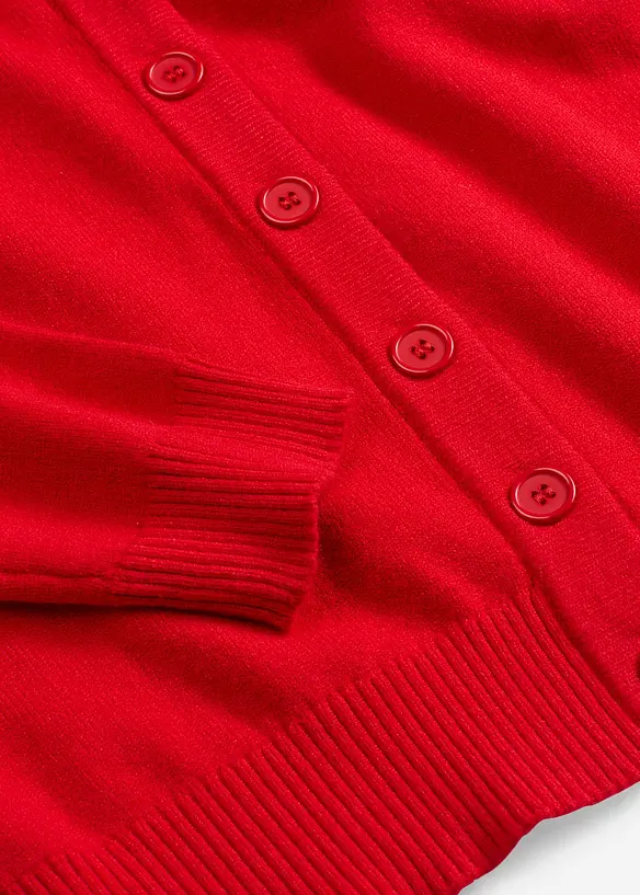 Cardigan lungo in soffice misto viscosa, bonprix