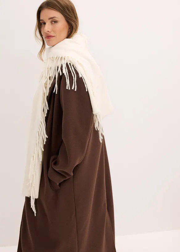 Cappotto oversize in misto lana, bonprix