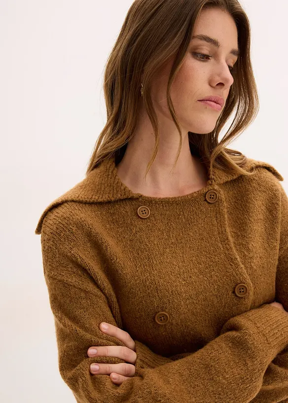 Cardigan in filato grosso, bonprix