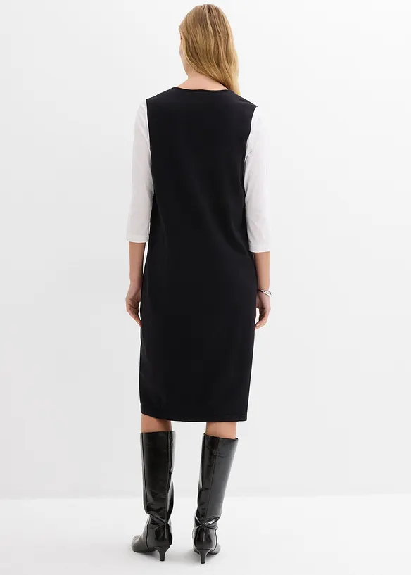 Abito in maglia di puro cotone, bonprix