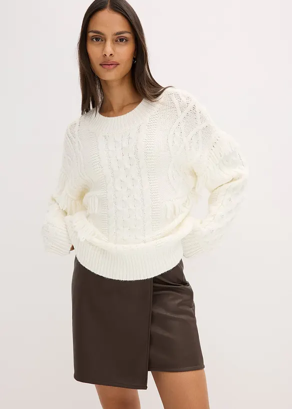 Gonna in similpelle, bonprix