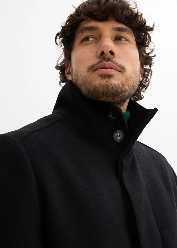 Cappotto corto in simil lana, bonprix