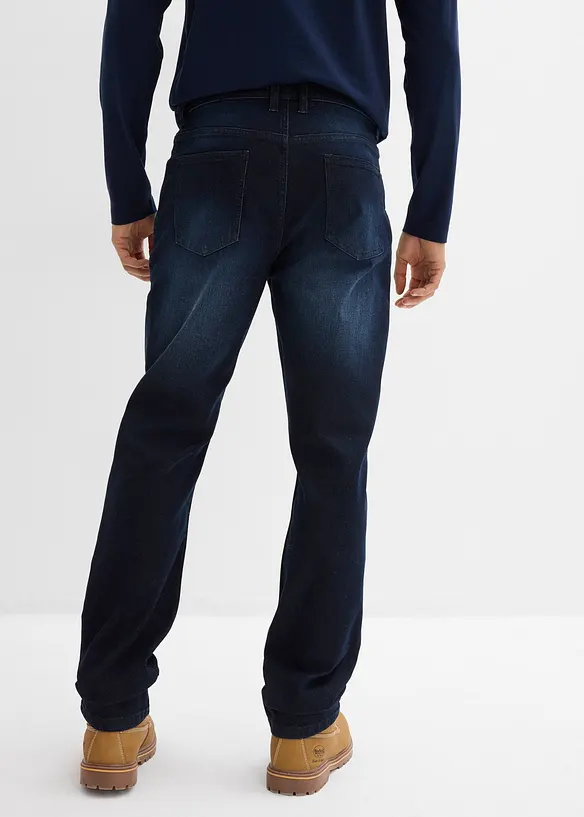 Jeans elasticizzati con taglio comfort regular fit, straight, bonprix