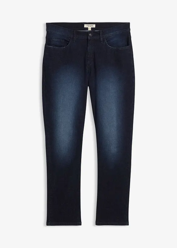 Jeans elasticizzati con taglio comfort regular fit, straight, bonprix