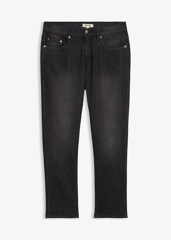 Jeans elasticizzati leggeri slim fit, straight, bonprix