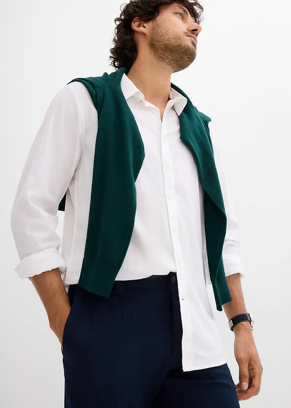 Pantaloni eleganti con piega stirata, regular fit, bonprix