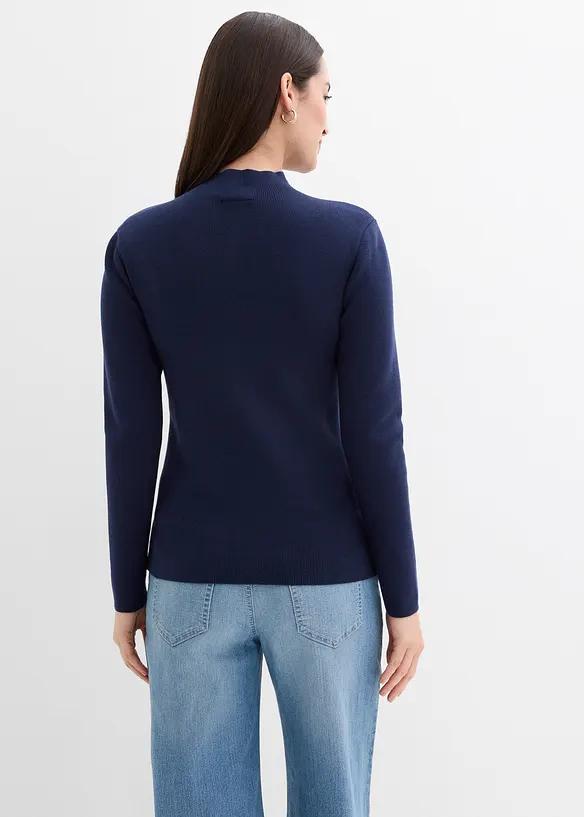 Cardigan in filato fine di misto viscosa morbido, bonprix