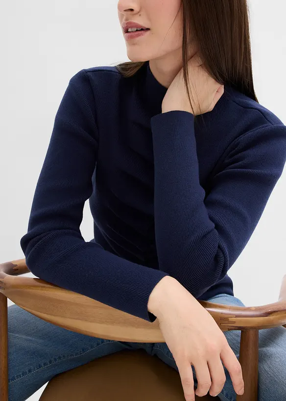 Cardigan in filato fine di misto viscosa morbido, bonprix