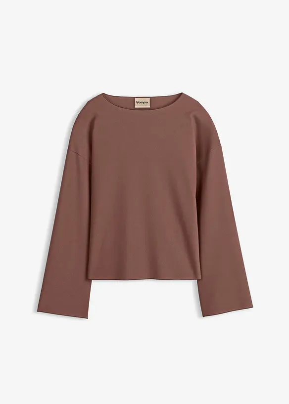 Maglia a coste a maniche lunghe, bonprix