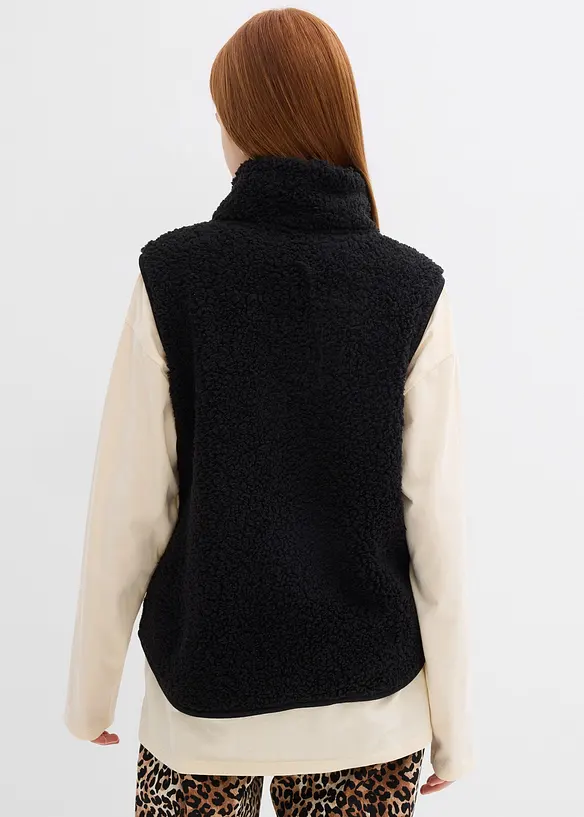 Gilet teddy, bonprix