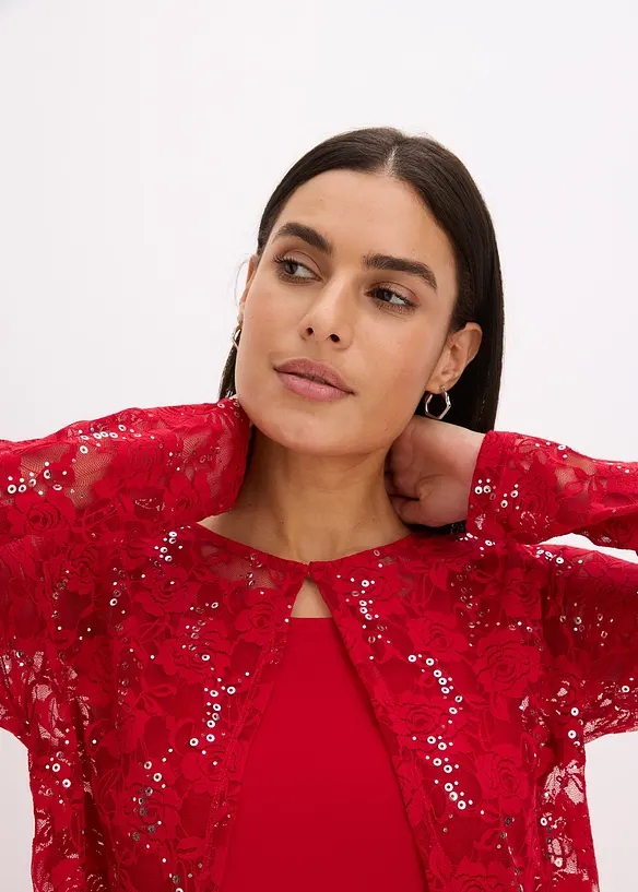 Abito con pizzo (set 2 pezzi), bonprix