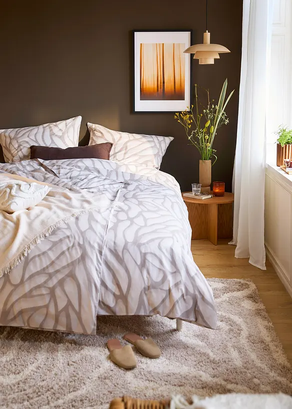 Biancheria da letto in fantasia organica, bonprix