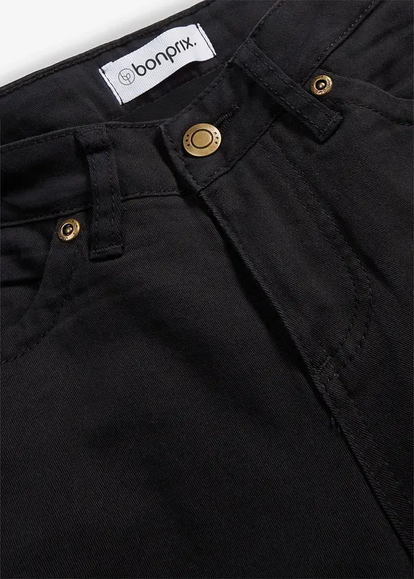Jeans elasticizzati straight, vita media, bonprix