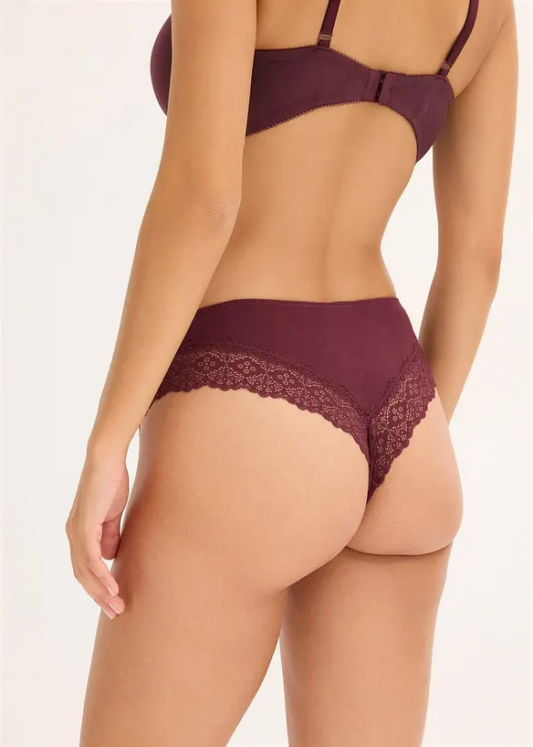 Brasiliana con cotone biologico (pacco da 4), bonprix