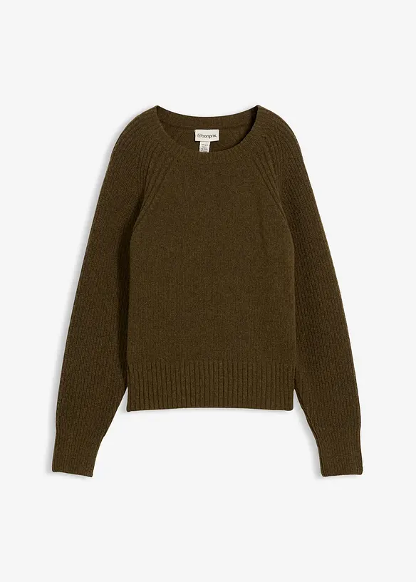 Maglione in misto lana, bonprix