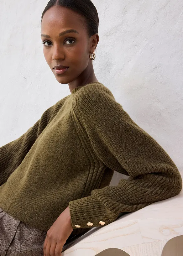 Maglione in misto lana, bonprix