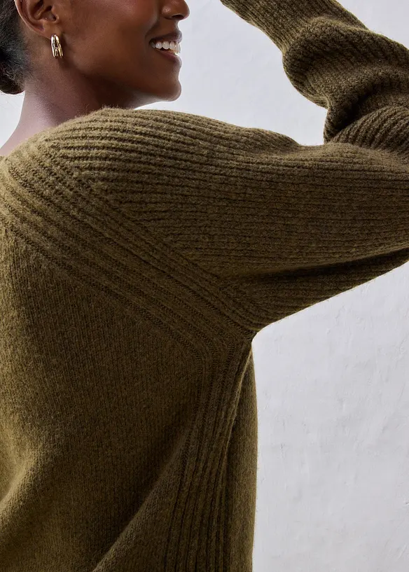 Maglione in misto lana, bonprix