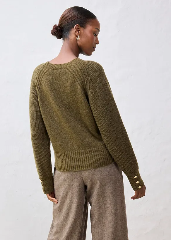 Maglione in misto lana, bonprix