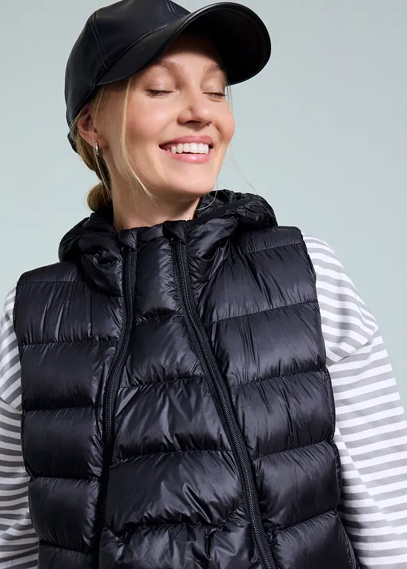 Cappotto prémaman 6 in 1 con inserto babywearing e gilet staccabile, bonprix