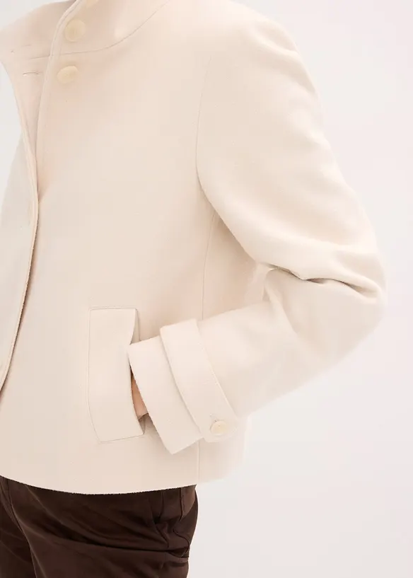 Giacca in simil lana, bonprix