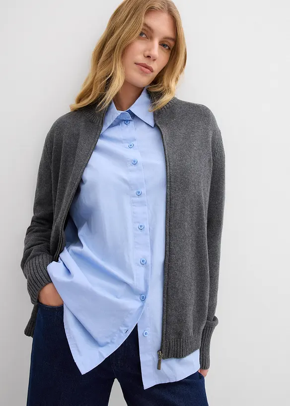 Cardigan in puro cotone biologico, bonprix
