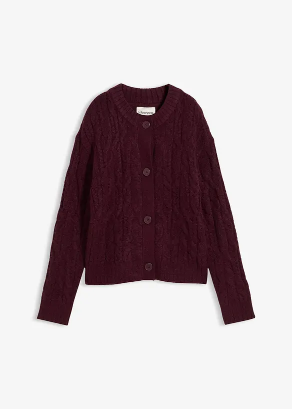 Cardigan in maglia grossa, bonprix