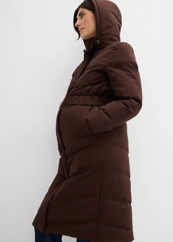 Giubbotto prémaman trapuntato 2 in 1 con inserto babywearing, bonprix