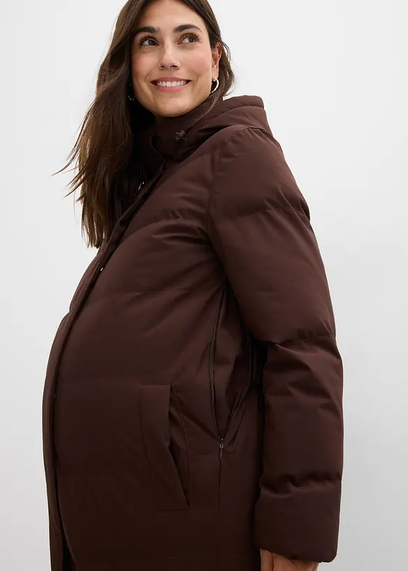 Giubbotto prémaman trapuntato 2 in 1 con inserto babywearing, bonprix