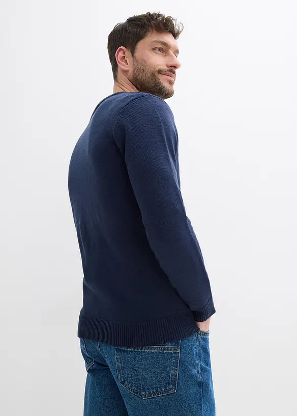 Maglione natalizio in filato fine, bonprix